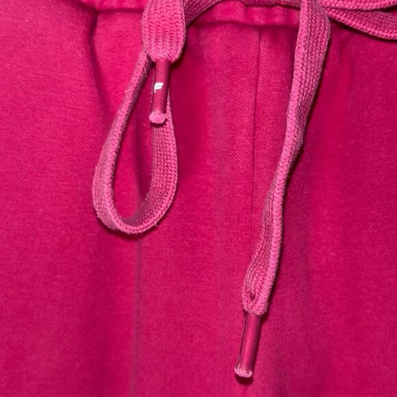 Fabletics Sweatpants Women's size XS Eco Go-To Classic In Dark Fuchsia Pink - Picture 10 of 16